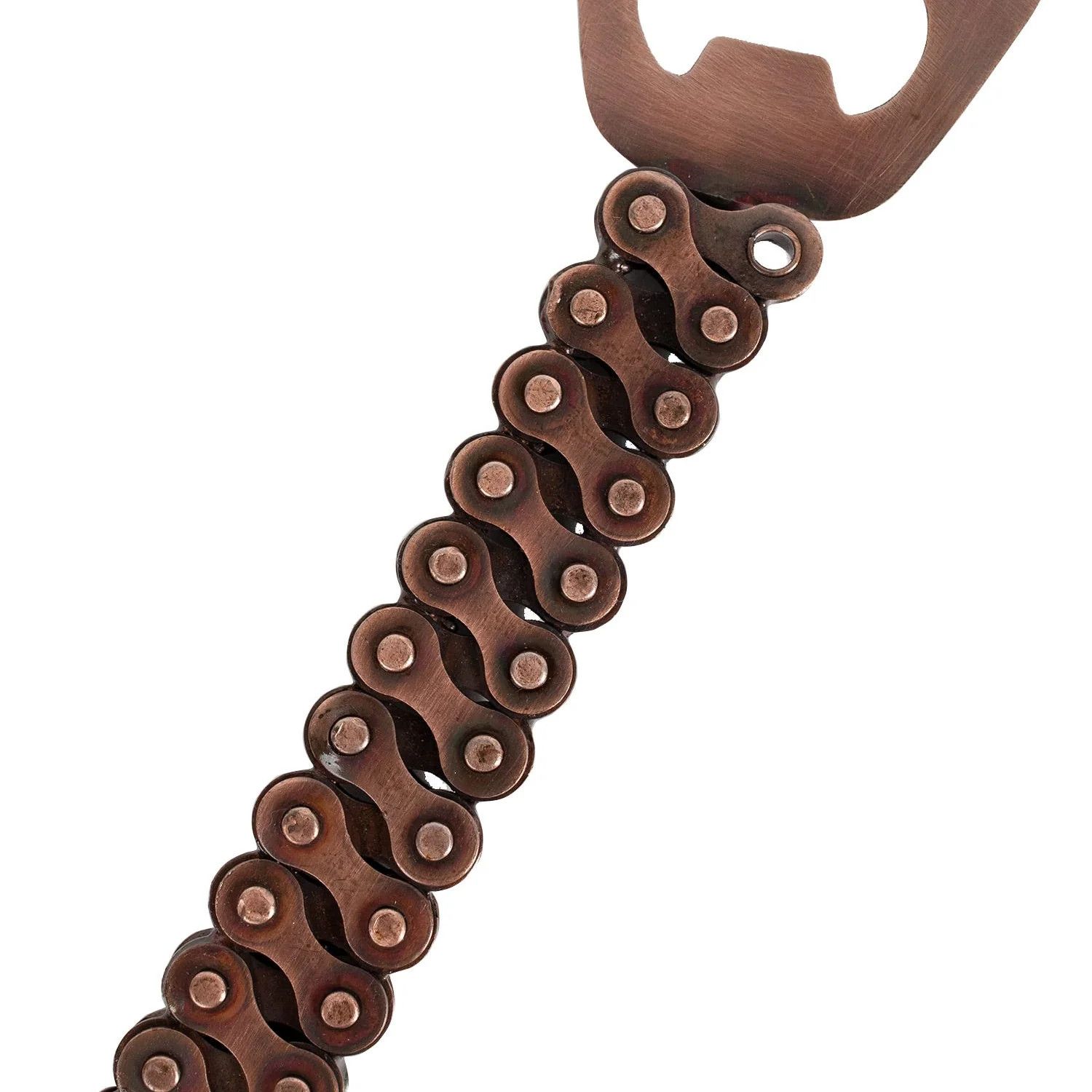Recycled Bicycle Chain Bottle Opener
