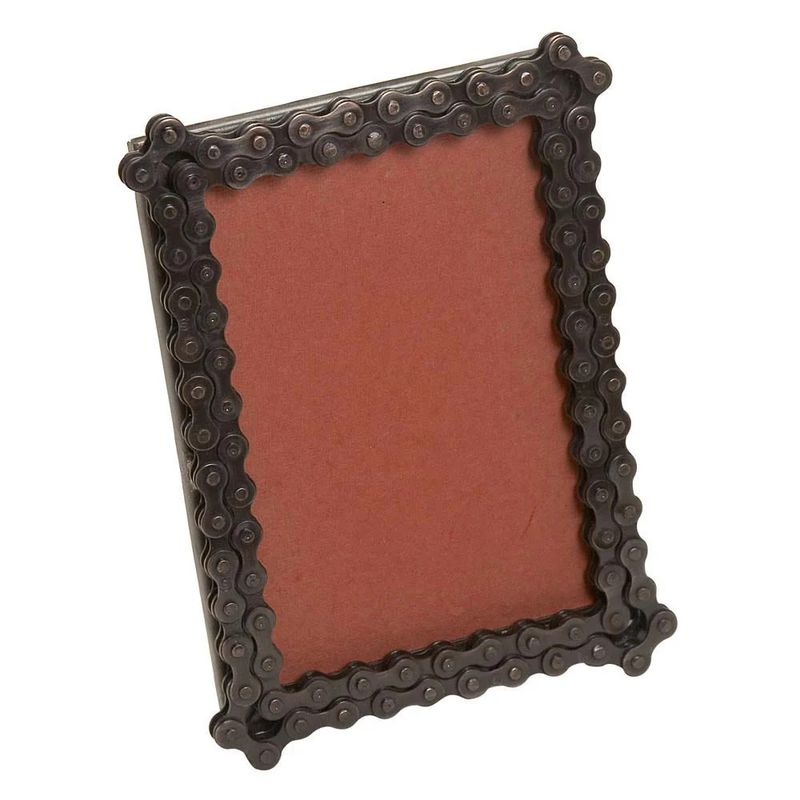 Recycled Bicycle Chain Photo Frame