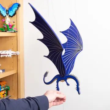 Blue Dragon Flying Mobile