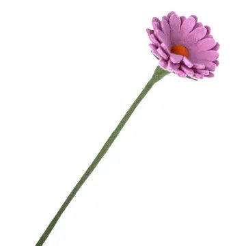 Felt Flower Stem Pink Cosmos