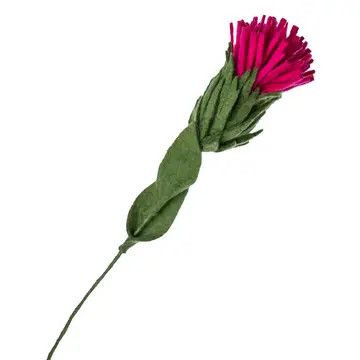 Felt Flower Stem Thistle