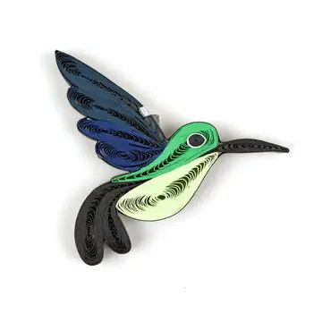 Quilled Hummingbird Ornament