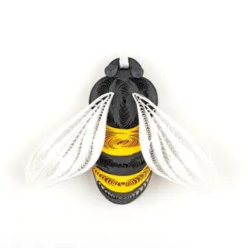 Quilled Bee Ornament