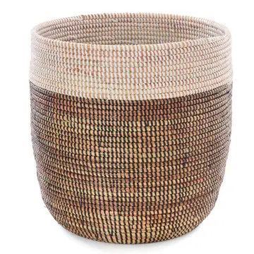 Basket Bin Black &amp; White