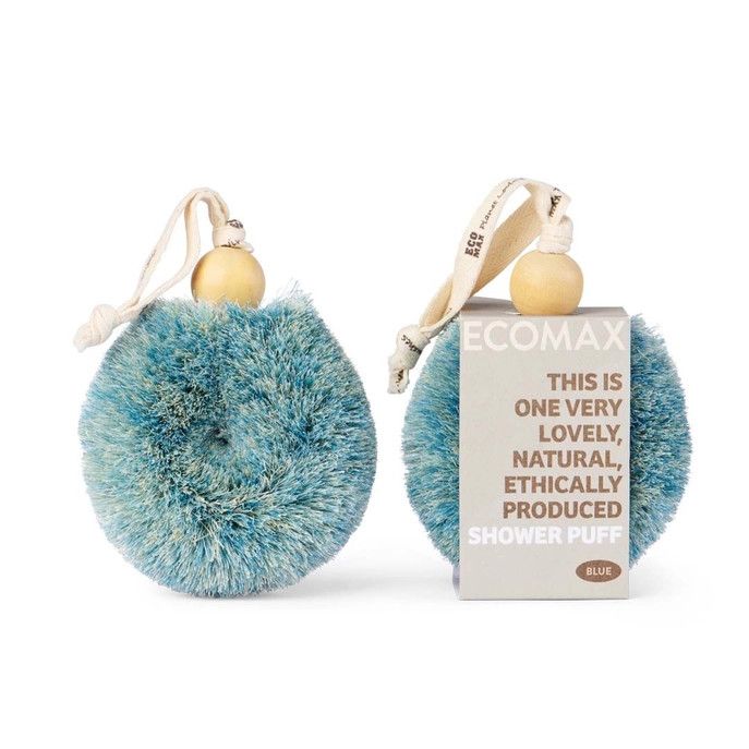 Spa Shower Puff Body Brush Blue
