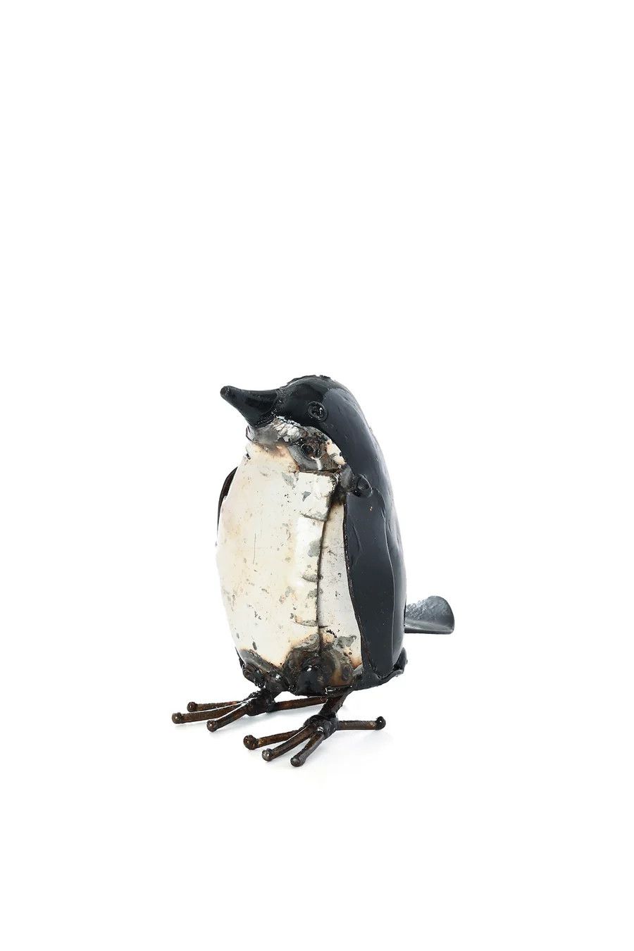 Recycled Metal Baby Penguin