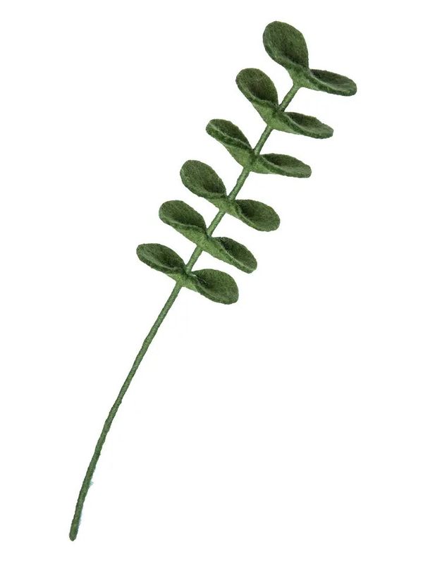 Felt Flower Stem Eucalyptus