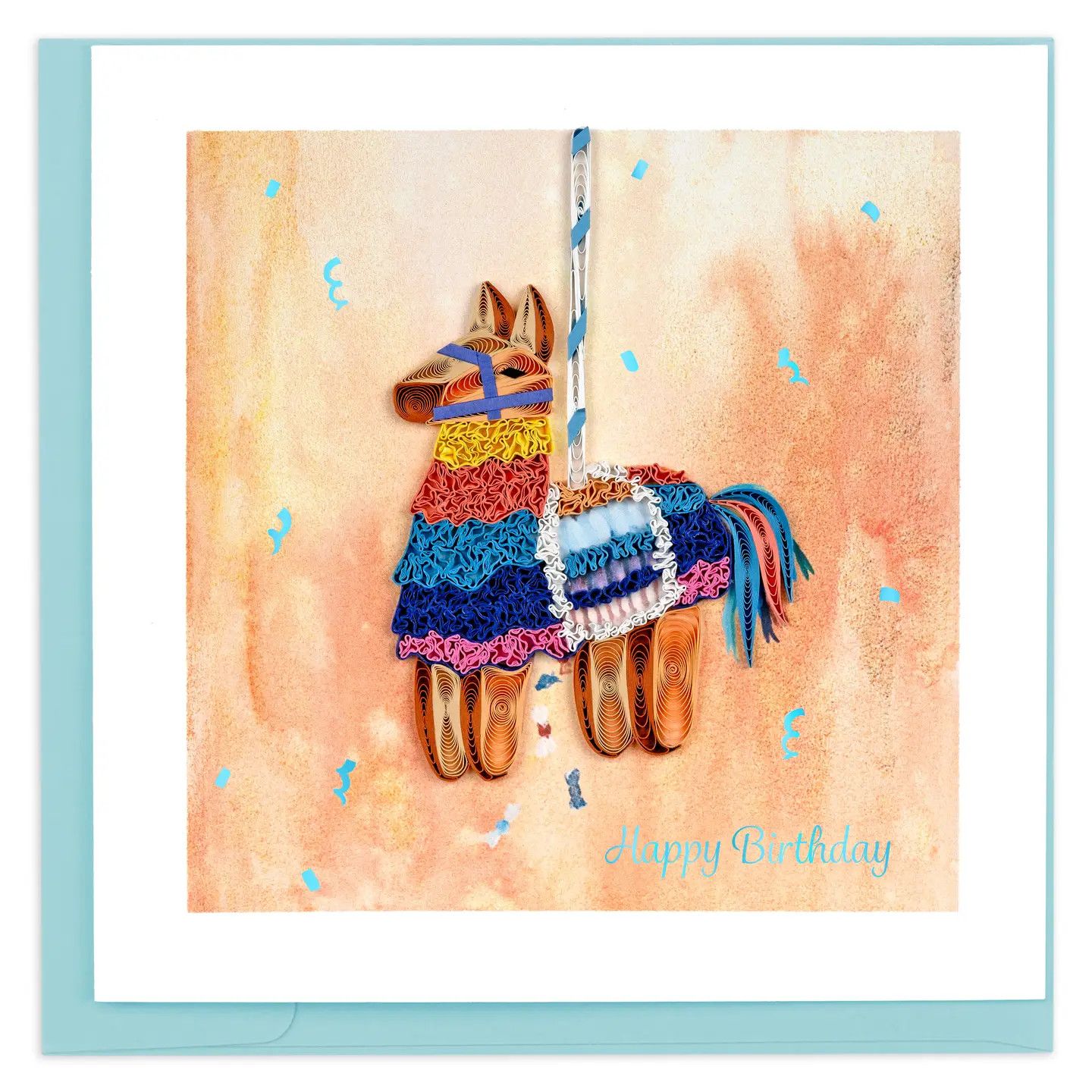 Birthday Pinata Quilled Card