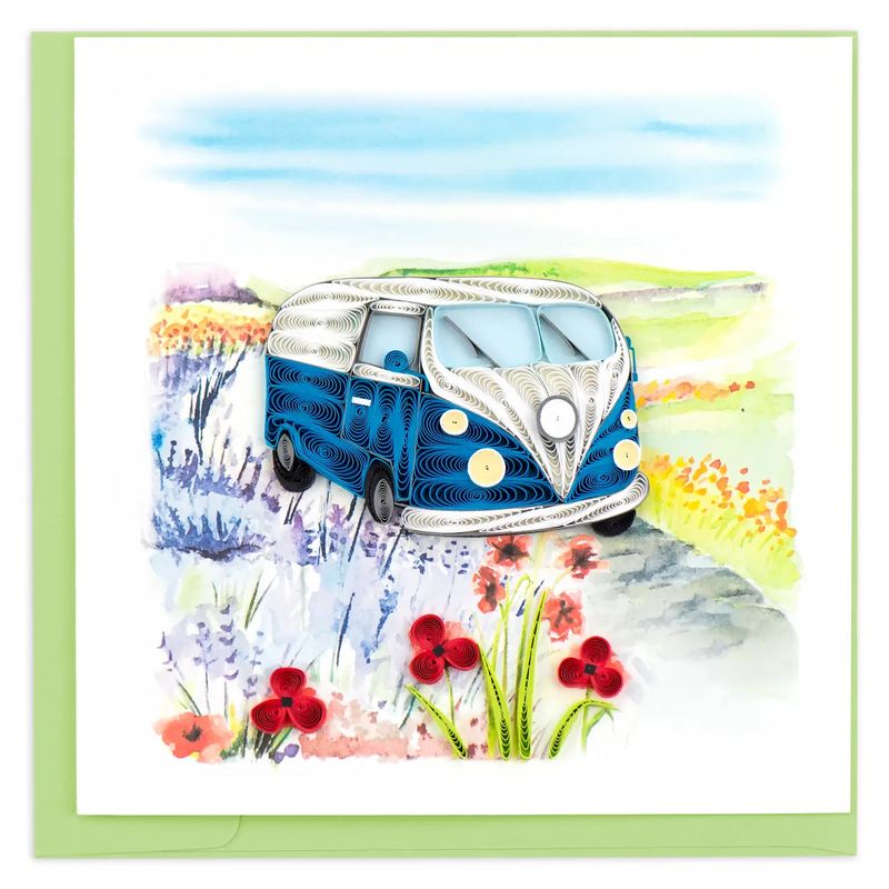 Road Trip Quilled Card