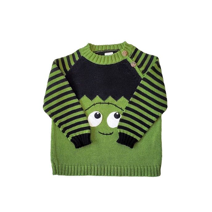 Little Monster Halloween Sweater, Size: 2T