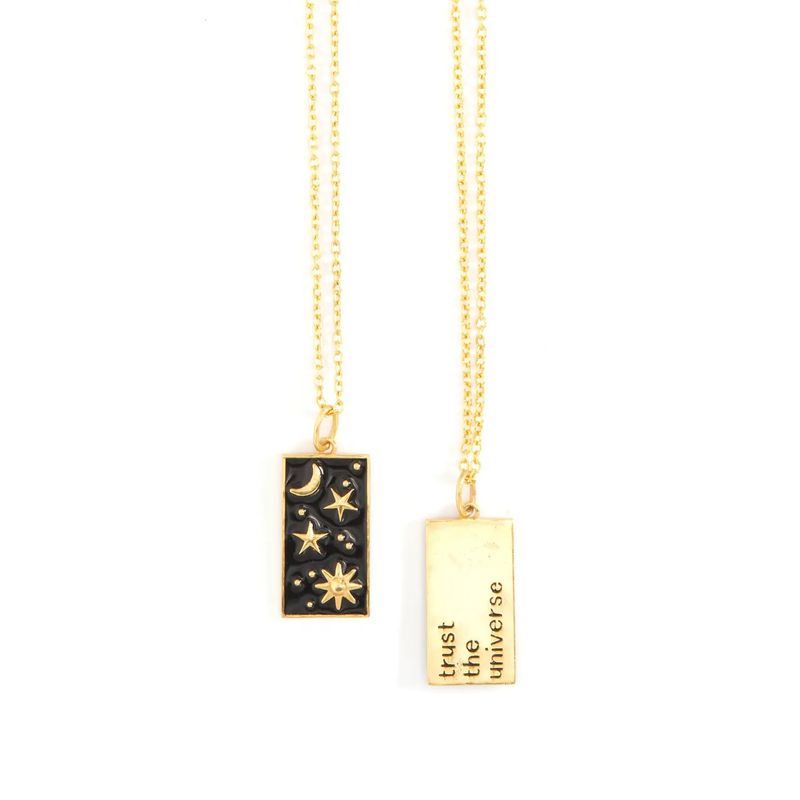 Trust the Universe Pendant Necklace
