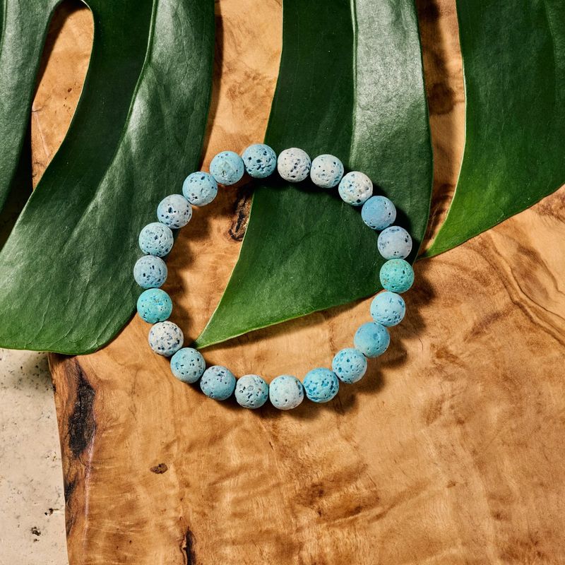 Lava Rock Stretch Bracelet