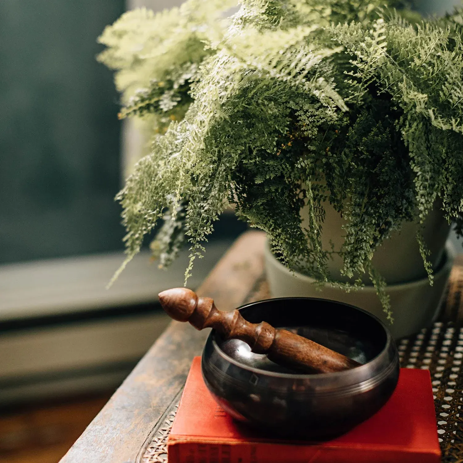Etched Singing Bowl