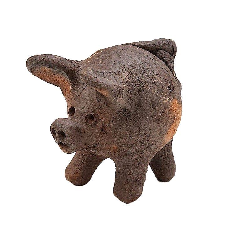 Terra Cotta Good Luck Pig