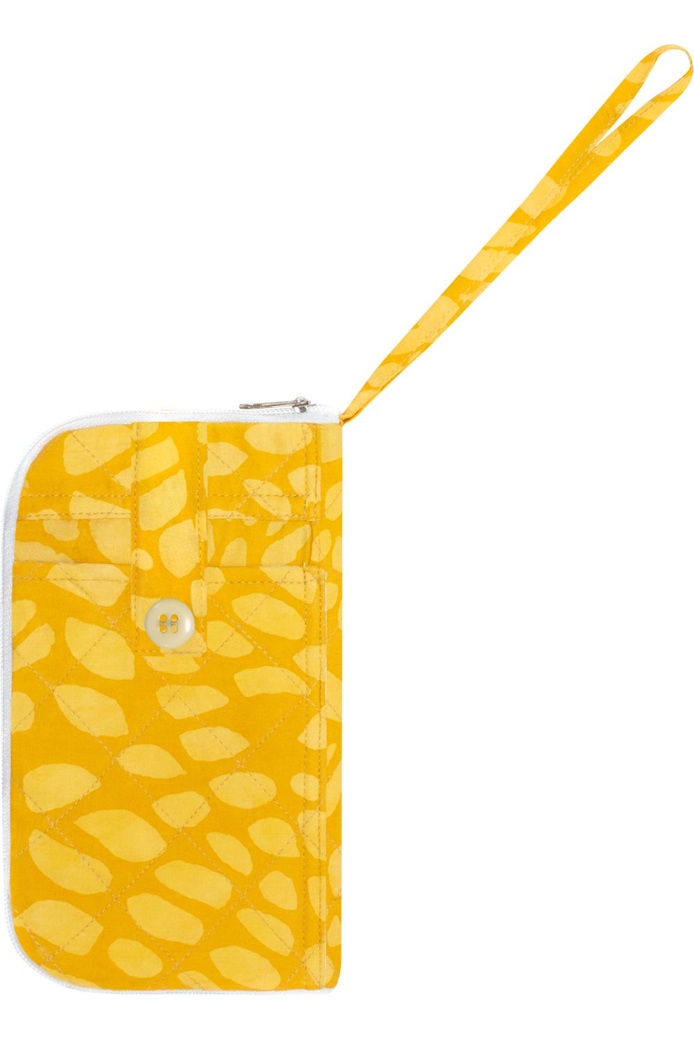 Batik Travel Wallet Floral Burst