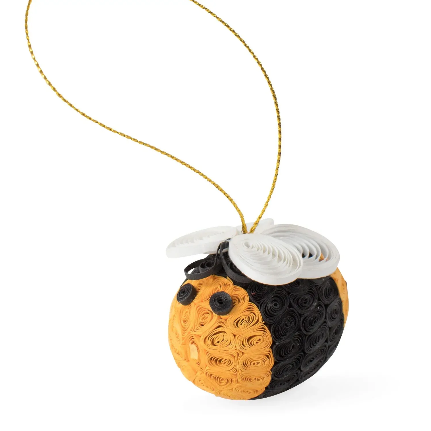 Quilled Bee Ornament
