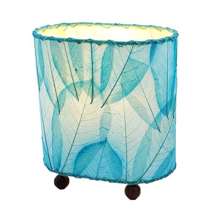 Guyabano Lamp 9&quot; - Sea Blue