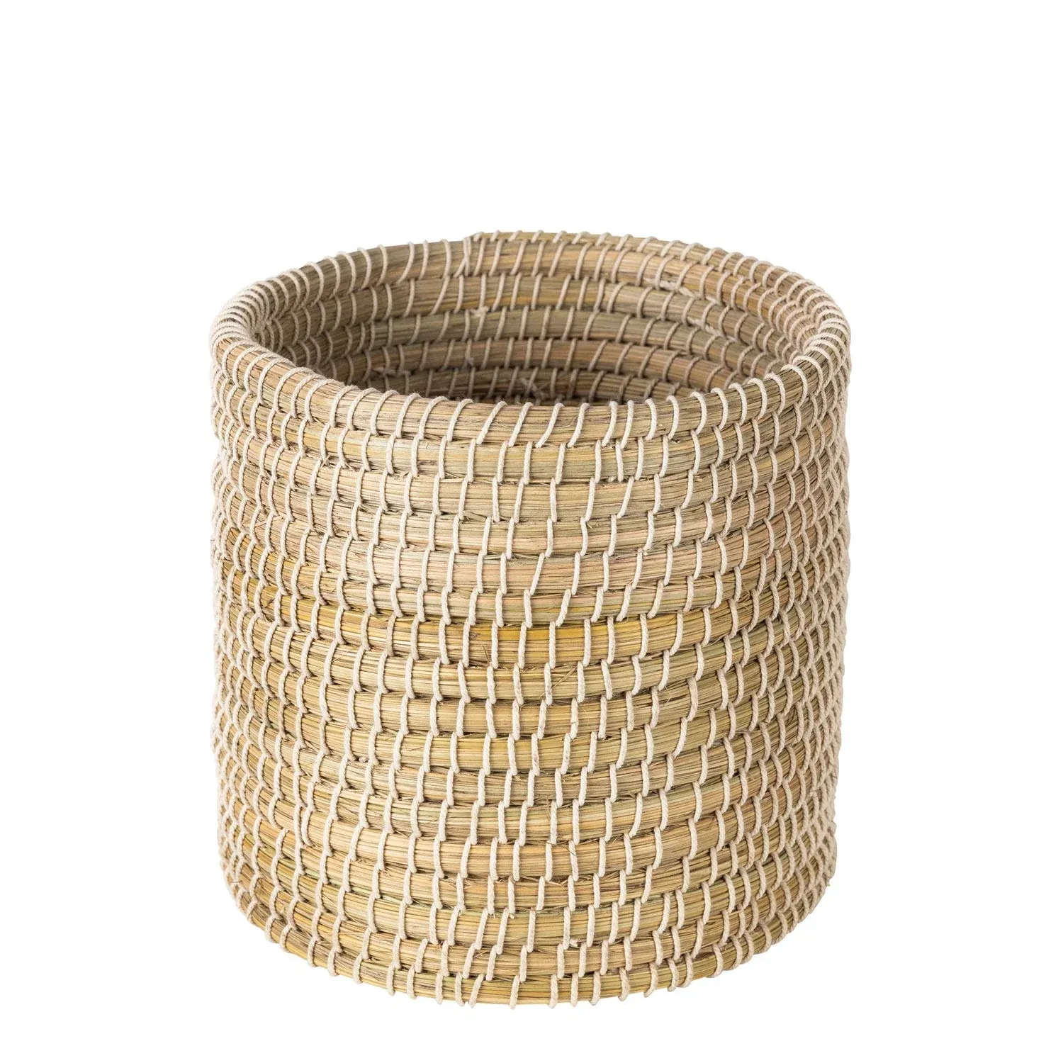 Kaisa Grass Cylinder Basket - 10&quot;