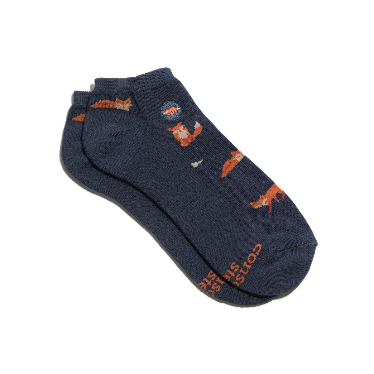 Ankle Socks that Protect Foxes, Size: Small
