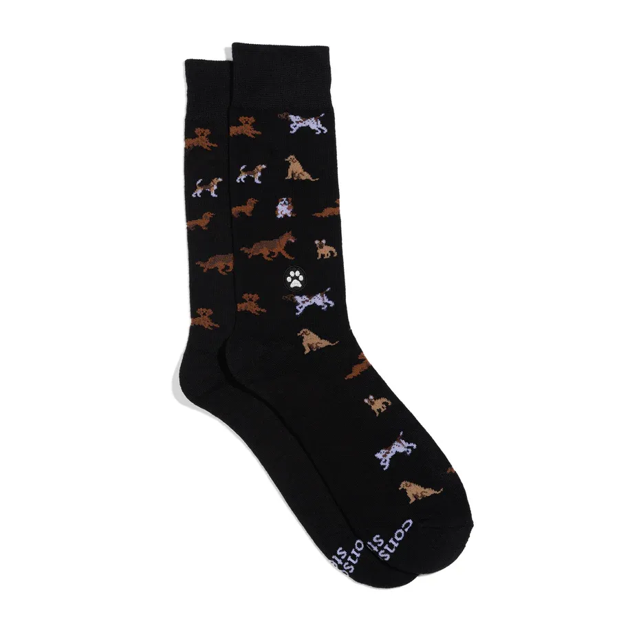 Crew Socks That Save Dogs Paw Parade