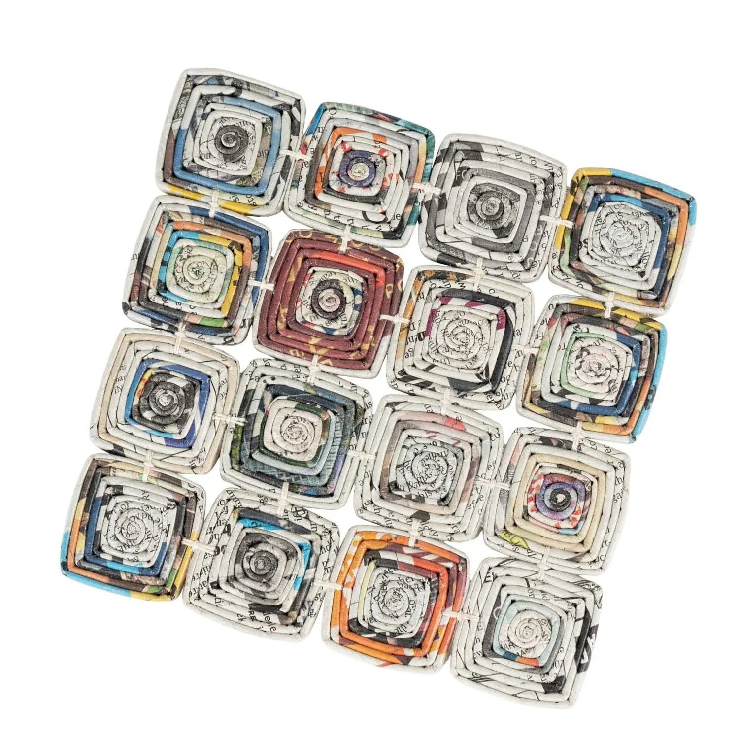 Recycled Newspaper Trivet