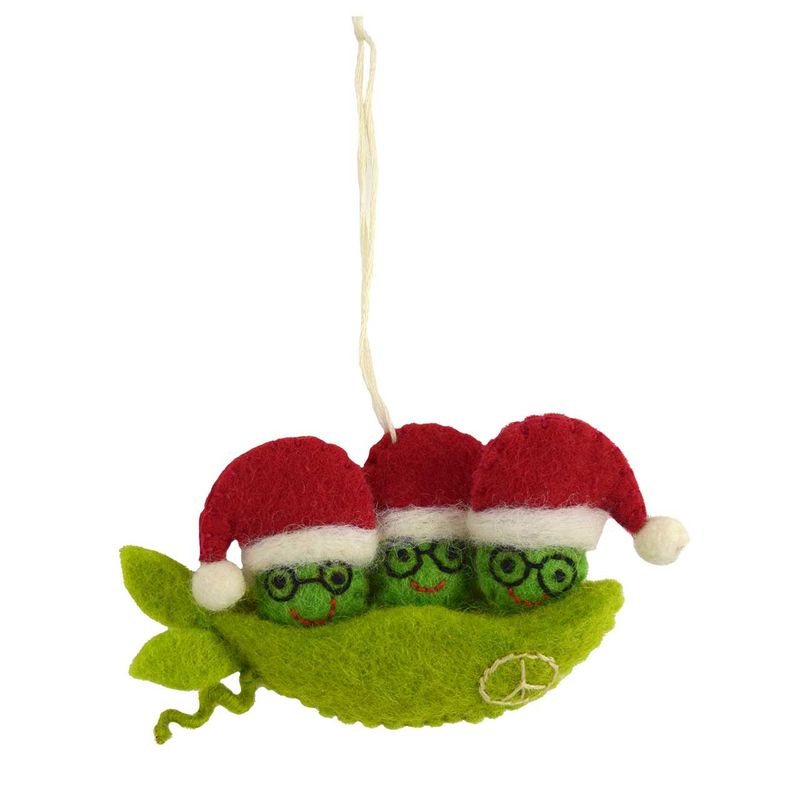 Peas on Earth Ornament