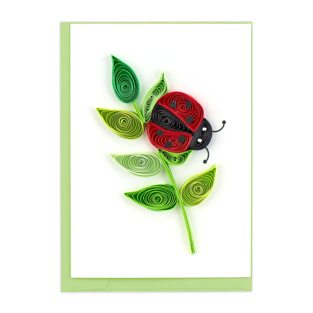 Ladybug Quilled Gift Enclosure Card