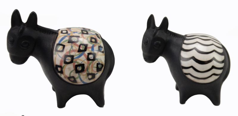 Ceramic Chulucanas Donkey