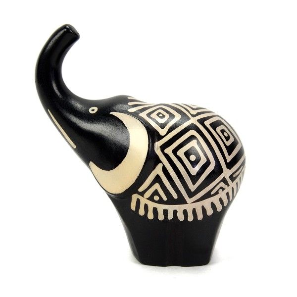 Ceramic Chulucanas Elephant