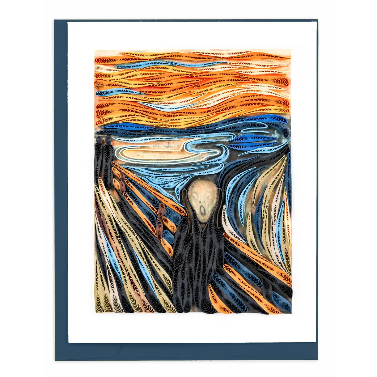 Artist Series The Scream Quilling Card
