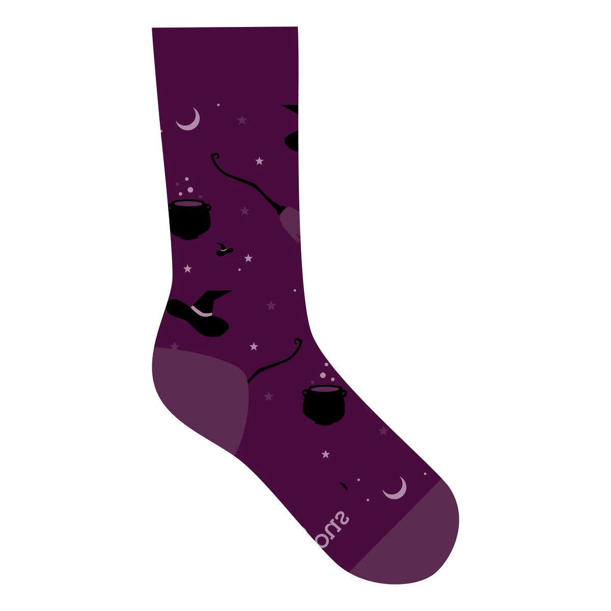 Crew Socks That Support Mental Health Witches Brew, Size: Small