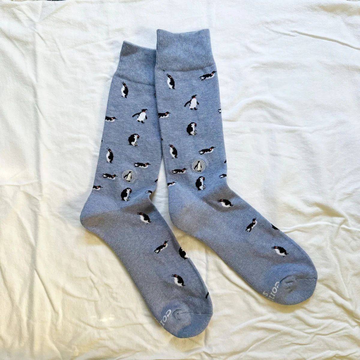 Crew Socks That Protect Penguins, Size: Small