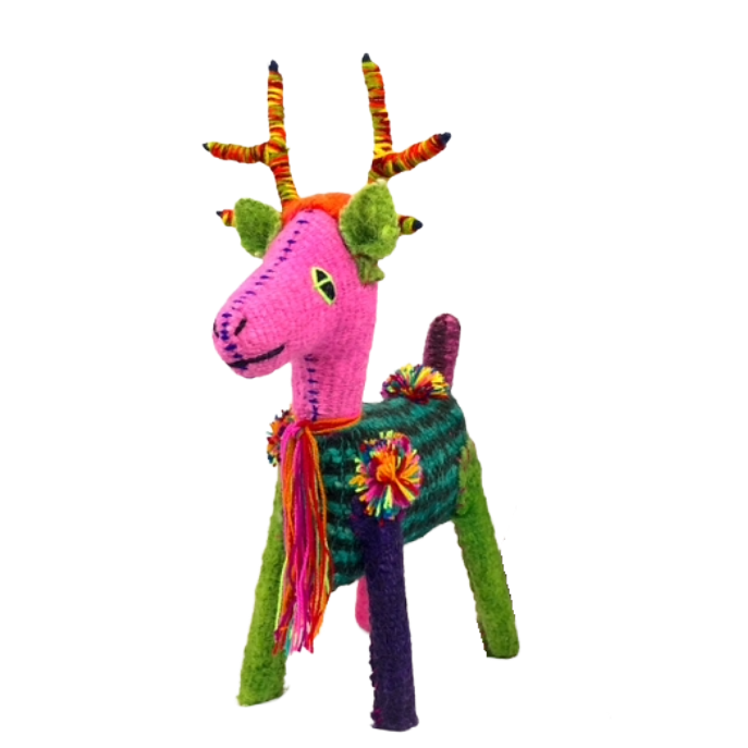 Colorful Chiapas Rustic Reindeer