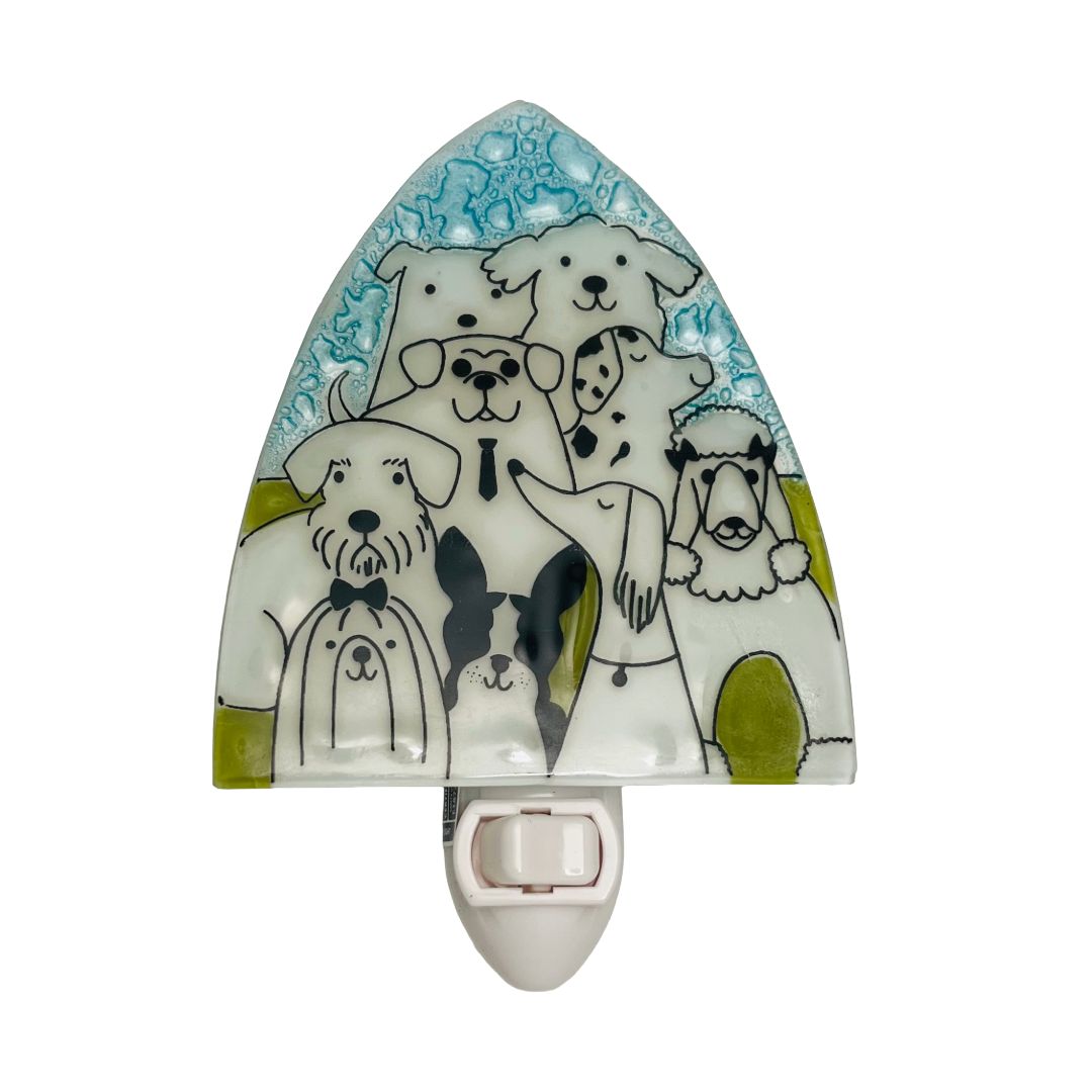 Pack of Dogs Plotting Nightlight