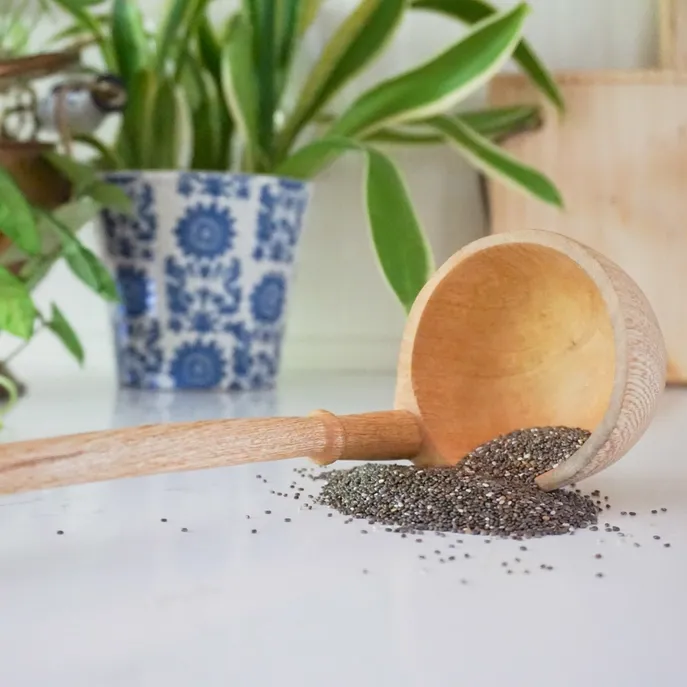 Light Musave Wood Ladle 12&quot;