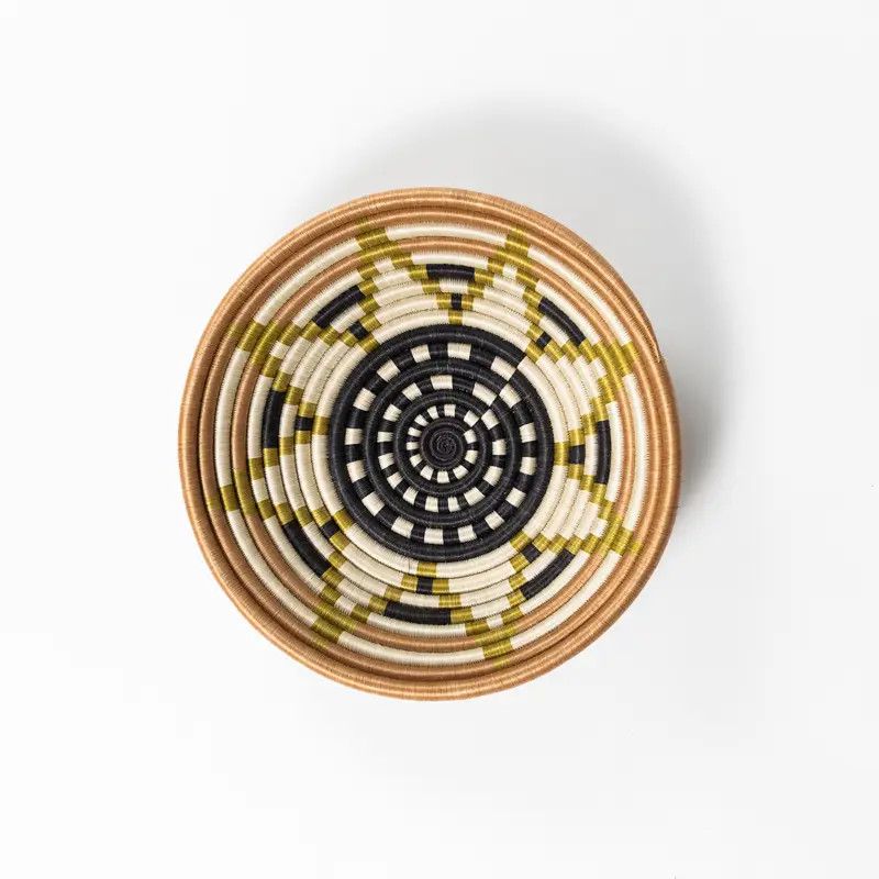 Vestine Green Rwandan Basket