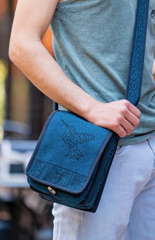 Cotton Block Print Bag