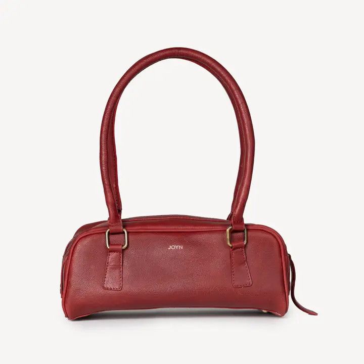 Bowler Bag Cherry Leather