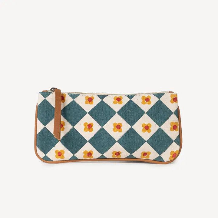 Block Print Pencil Pouch Tony Darling