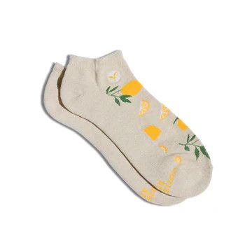 Ankle Socks That Plant Trees Lemons, Size: Small