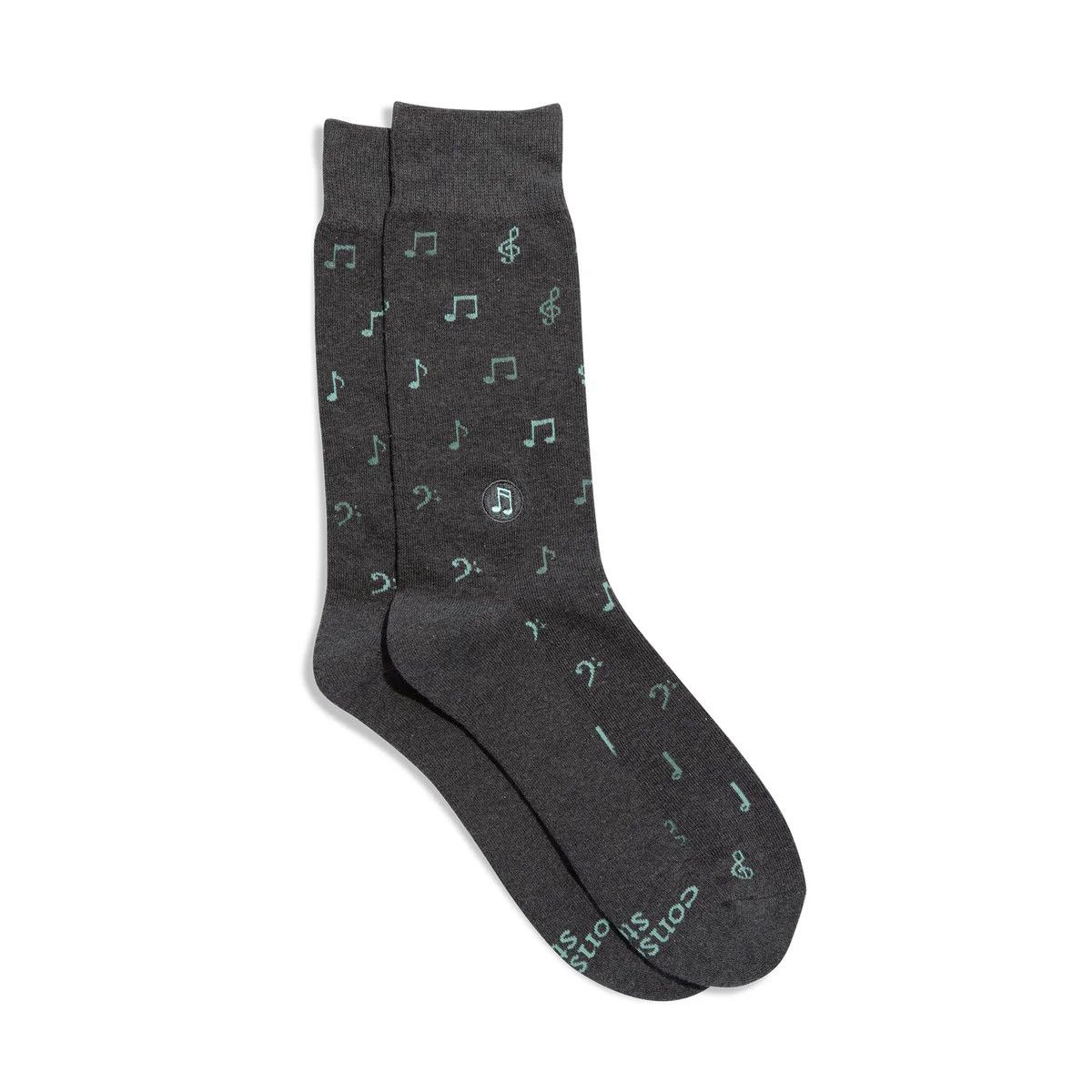 Crew Socks That Support Music Make A Melody, Size: Small