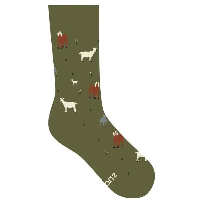 Crew Socks That Save Goats, Size: Small