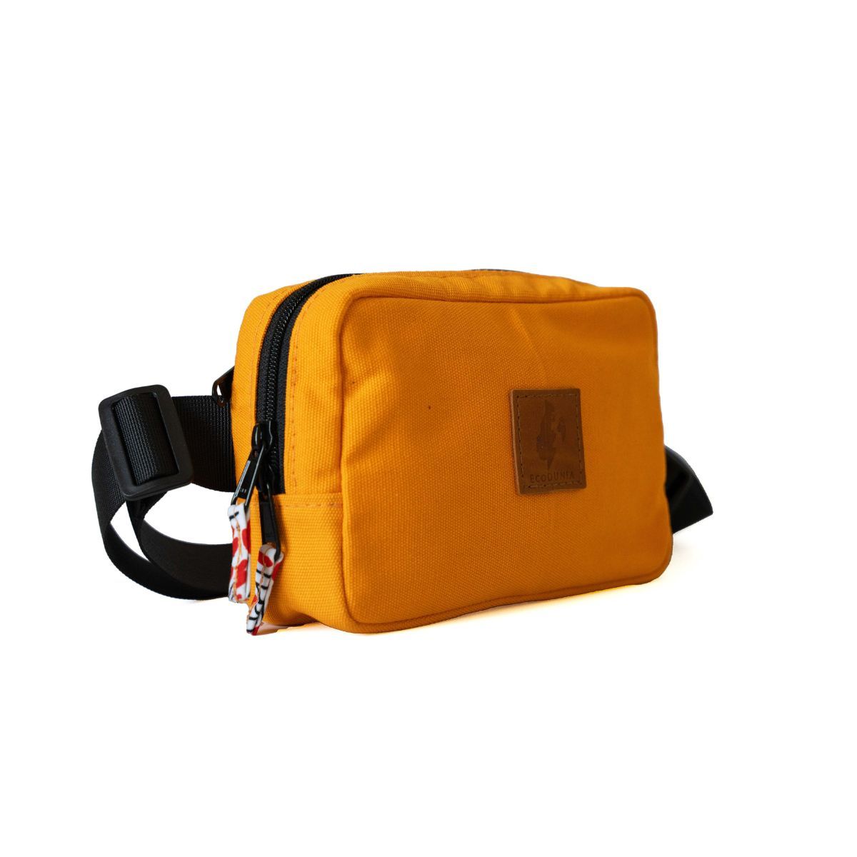 Canvas Crossbody Belt Bag - Goldenrod