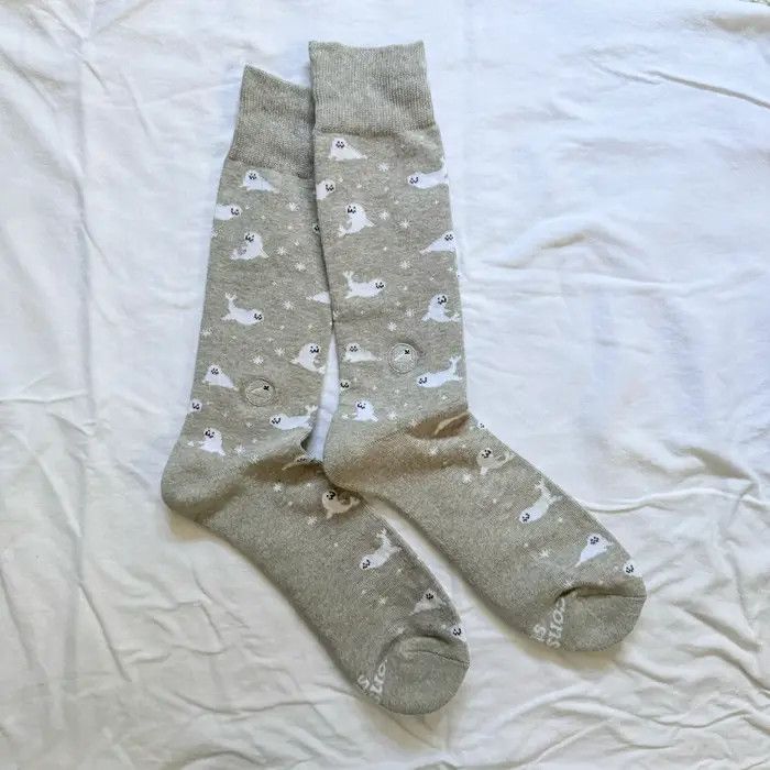 Crew Socks That Protect Seals, Size: Small