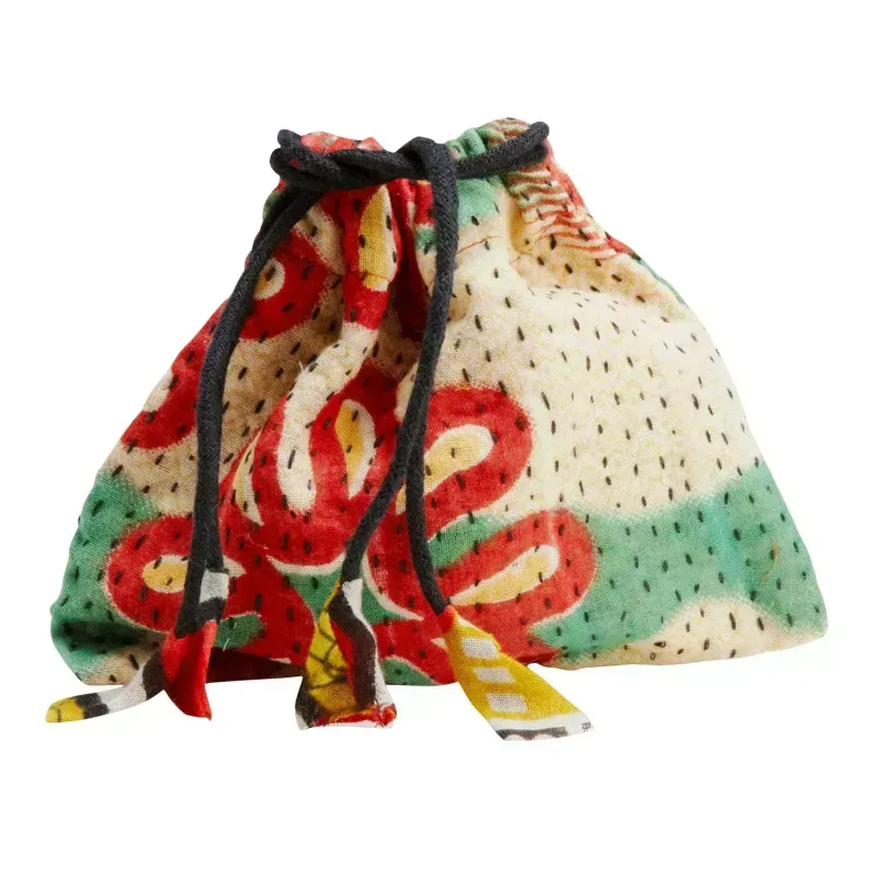 Kantha Stitch Gift Bag