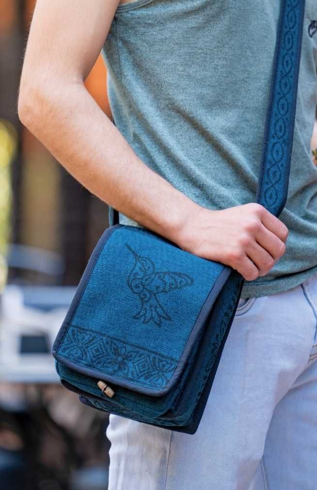 Cotton Block Print Bag