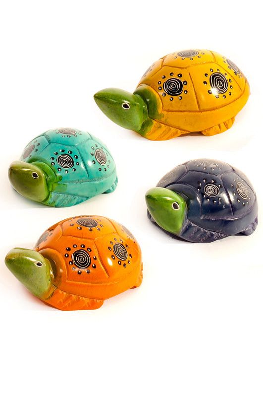 Soapstone Colorful Turtle