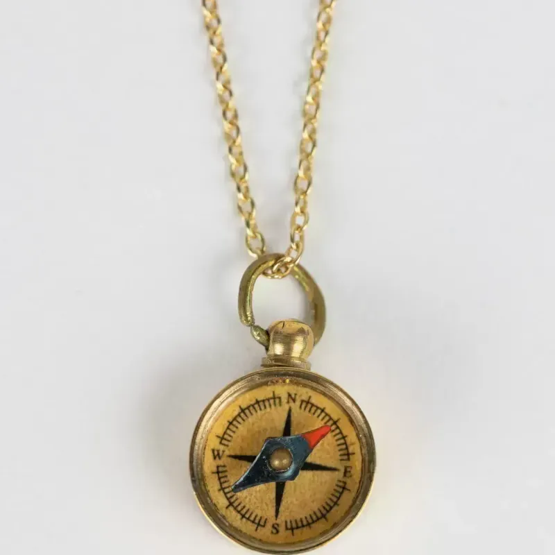Mini Compass Necklace