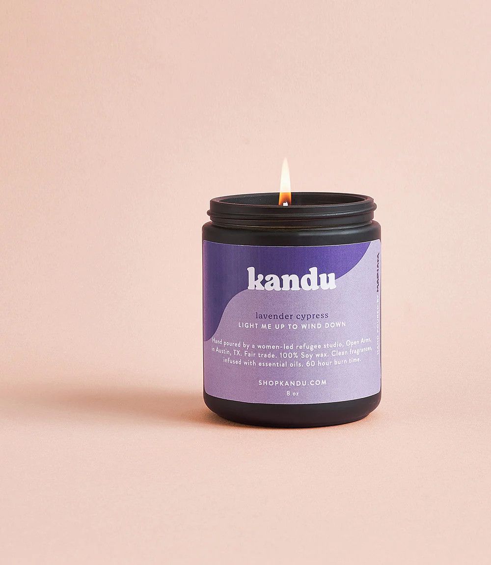Lavendar Cypress 8oz Jar Candle