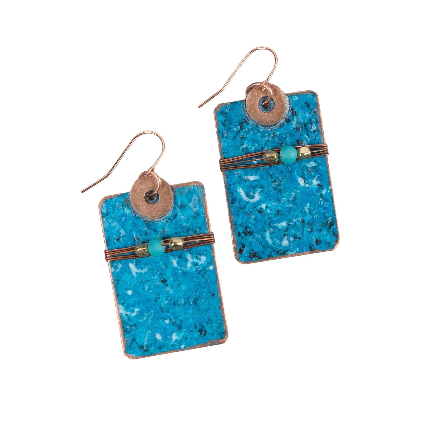 Bold Turquoise Earrings